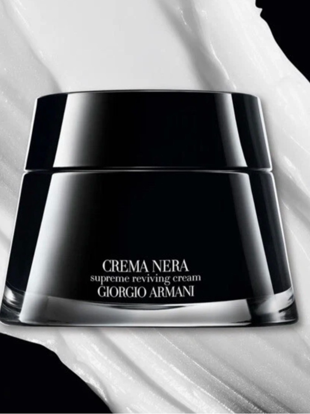 Giorgio Armani, Crema Nera Supreme Reviving Cream FULL SIZE.SEALED 1.69oz. Seal